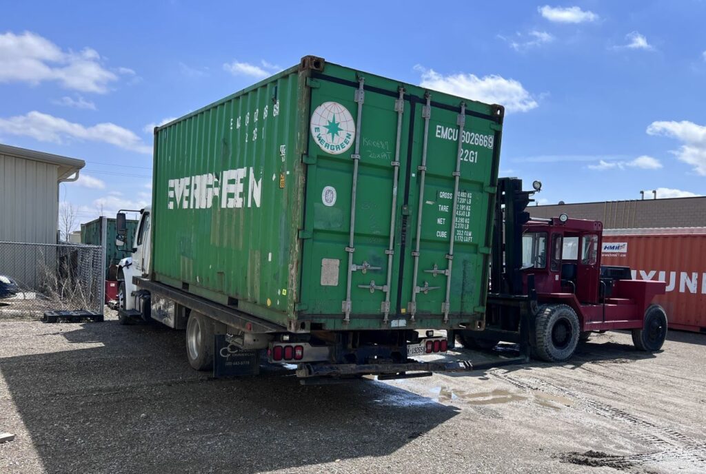 Shipping Container Rentals. Used 20 foot containers ready for immediate delivery.