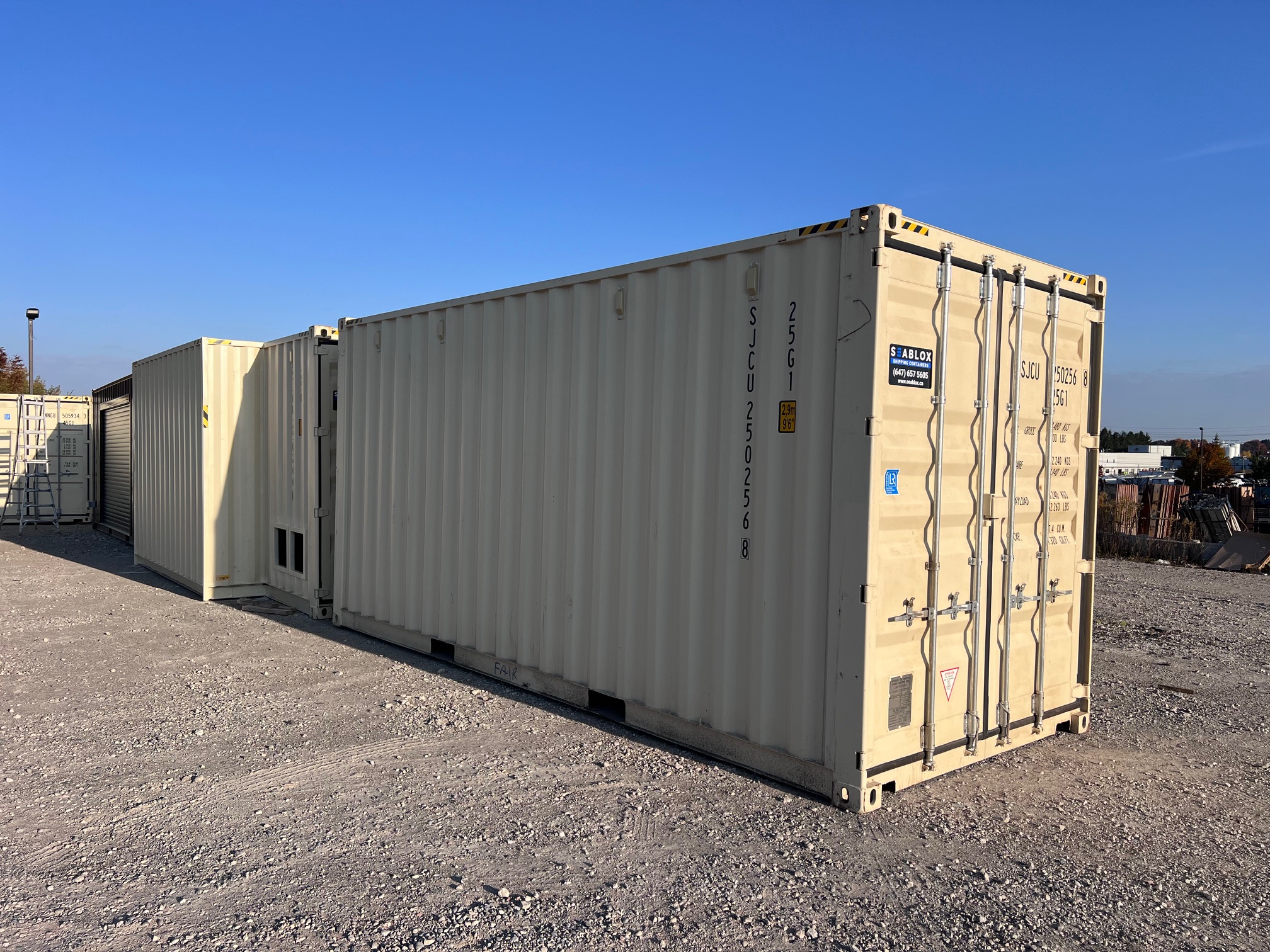 Shipping container base - Seablox