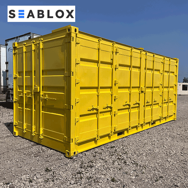 20′ Side Door Containers For Sale - Image 2