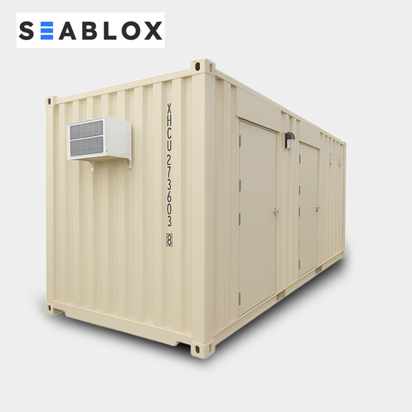 shipping container washroom