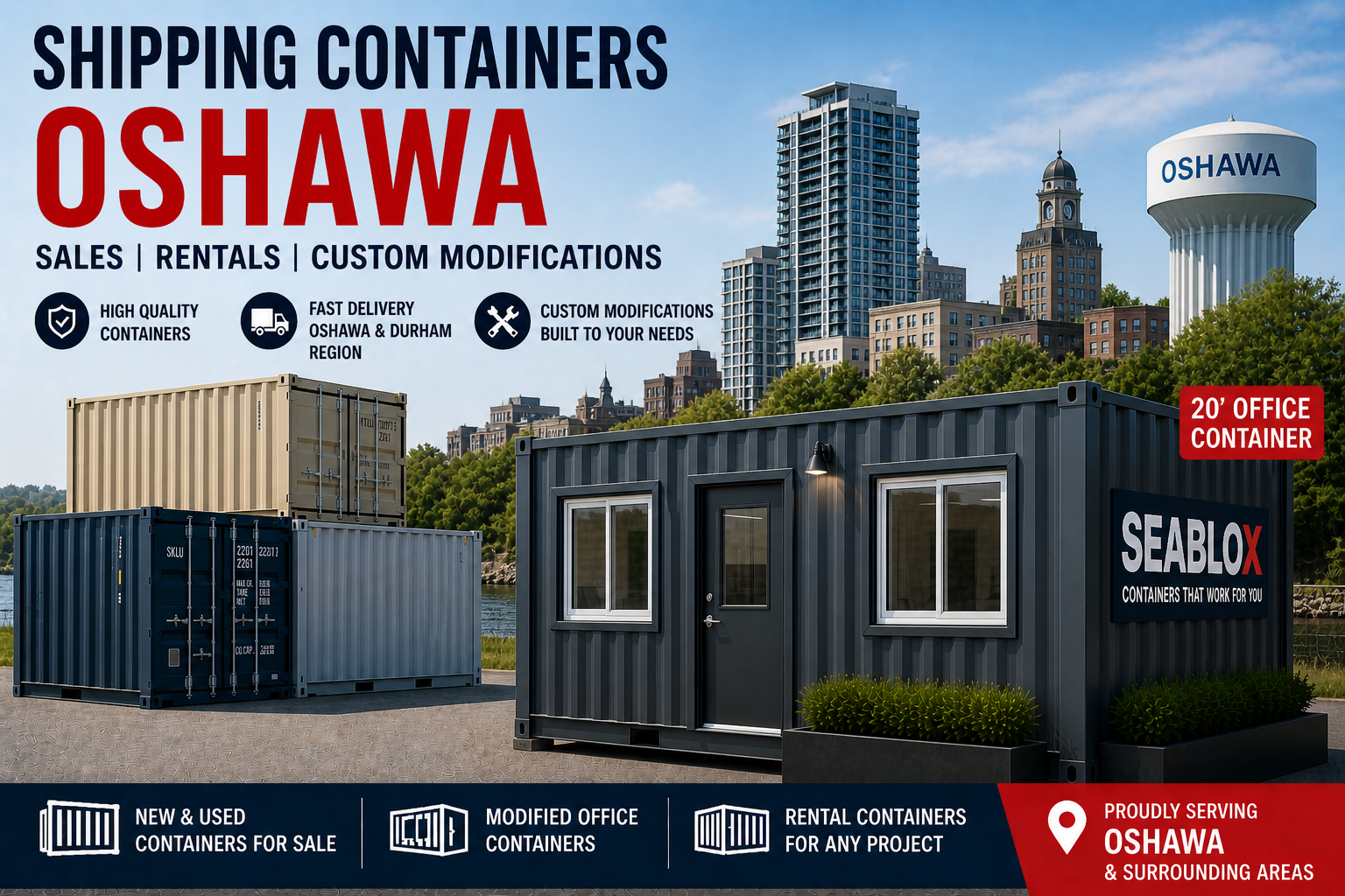 shipping containers oshawa