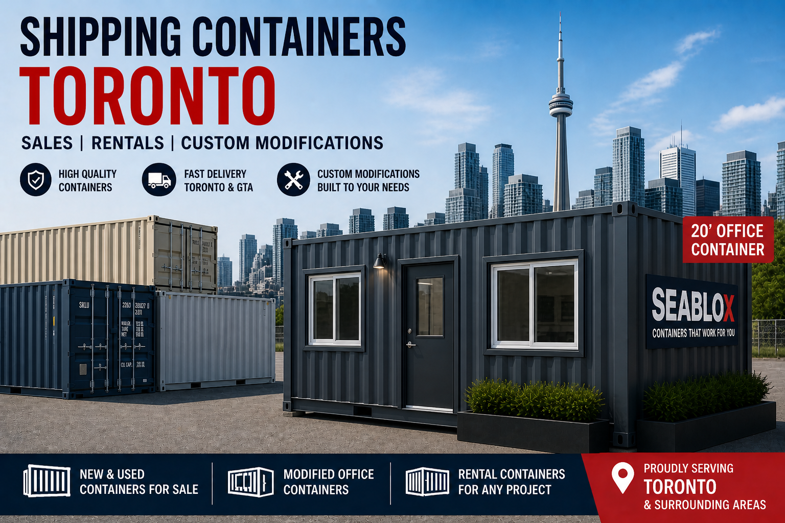 shipping containers toronto