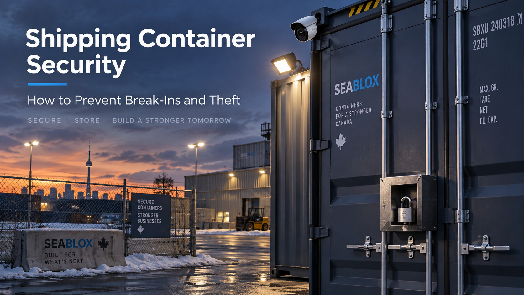 shipping container security